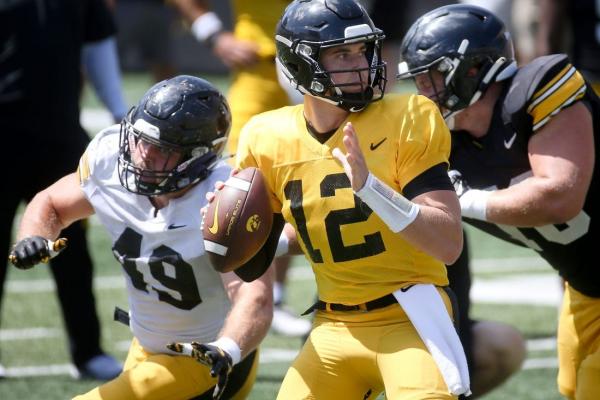 Iowa QB Cade McNamara ready for opener vs. Illinois State