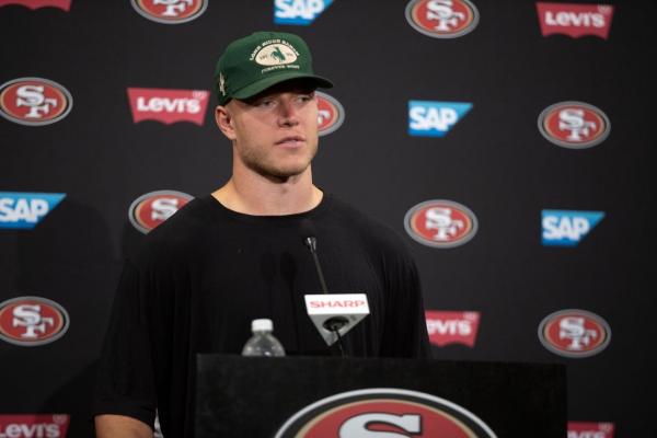 49ers star RB Christian McCaffrey (calf) won’t play in preseason