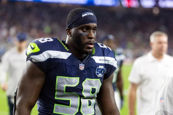 Seahawks LB Derick Hall suspended one game for leg stomp
