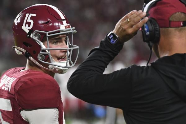 No. 8 Alabama, QB Ty Simpson open with rare road game at Florida State