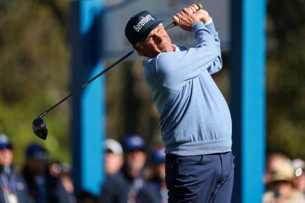 Miguel Jimenez, Fred Couples lead at Hoag Classic