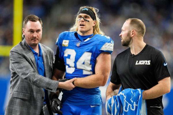 Lions LB Alex Anzalone (forearm) lost for 6 to 8 weeks