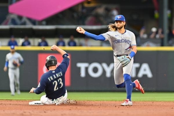 Blue Jays add Bo Bichette, Ty France to World Series roster
