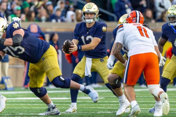 After huge win, No. 9 Notre Dame needs to avoid letdown at Stanford