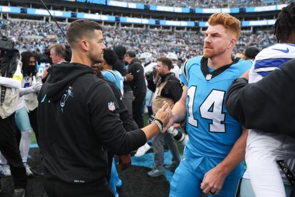 Andy Dalton slated to start for Panthers with Bryce Young ailing