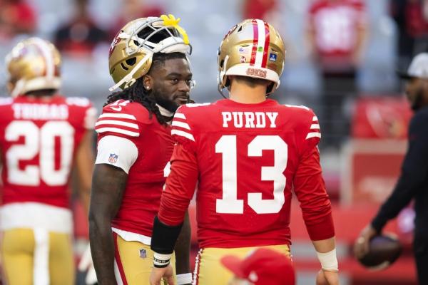 John Lynch: 49ers’ Brock Purdy, Brandon Aiyuk getting closer