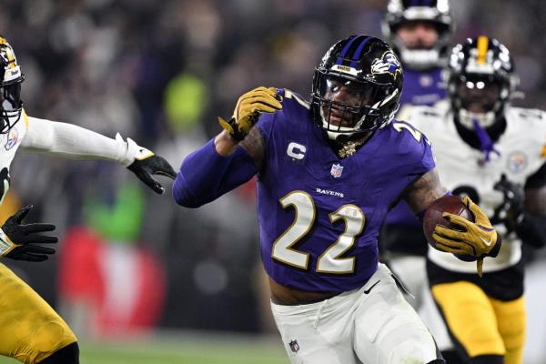 Derrick Henry, Ravens run over Steelers in wild-card win