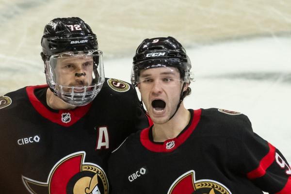 Senators C Josh Norris (mid-body) out ‘a couple weeks’