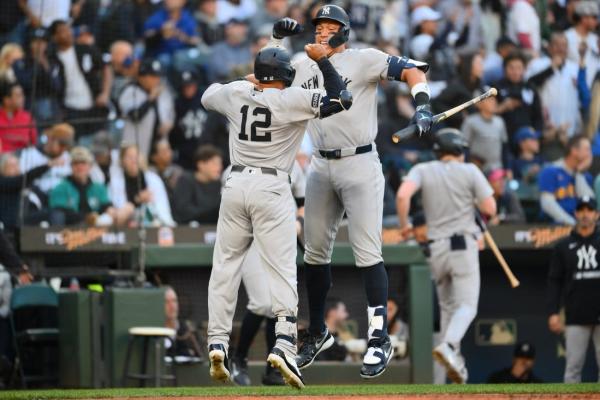 Trent Grisham homers twice as Yankees blast Mariners