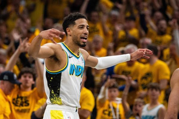 Pacers put Tyrese Haliburton’s dad in timeout for playoffs