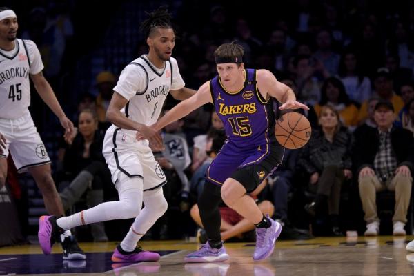 Austin Reaves' career night lifts Lakers over Nets thumbnail