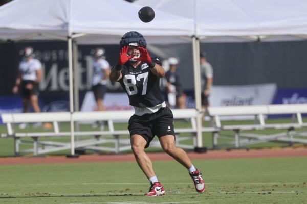 Report: Texans TE Cade Stover (foot) out indefinitely