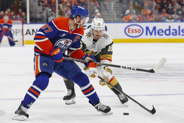 Vegas tops Edmonton despite Connor McDavid’s return