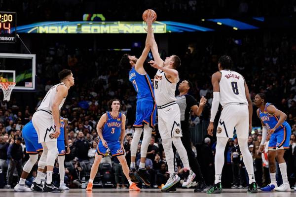 Thunder, Nuggets tip off in battle of title contenders