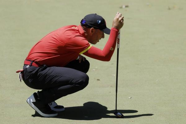 Sergio Garcia breaks driver in anger, still turns in best round at The Open