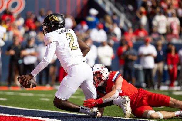 Buffaloes’ defense dominates in Colorado’s rout of Arizona