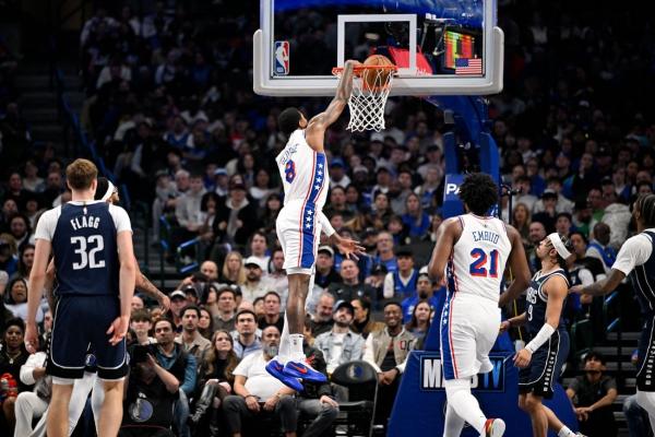 Tyrese Maxey’s 34 points carry Sixers past Mavericks