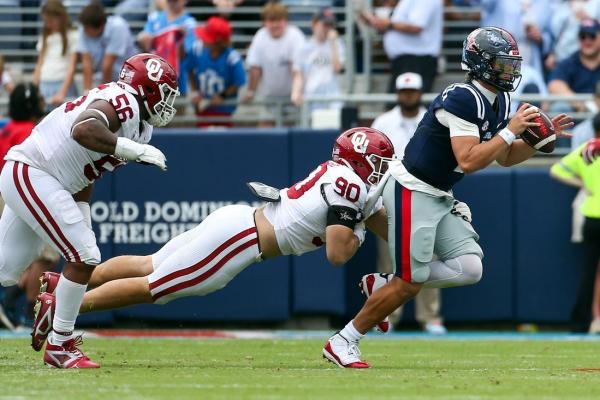 Jaxson Dart, No. 18 Ole Miss surge past Oklahoma