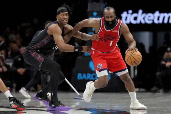 James Harden, Clippers stay hot with wire-to-wire win at Nets