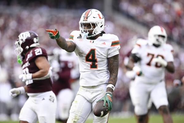 College Football Playoff roundup: No. 10 Miami ousts No. 7 Texas A&M