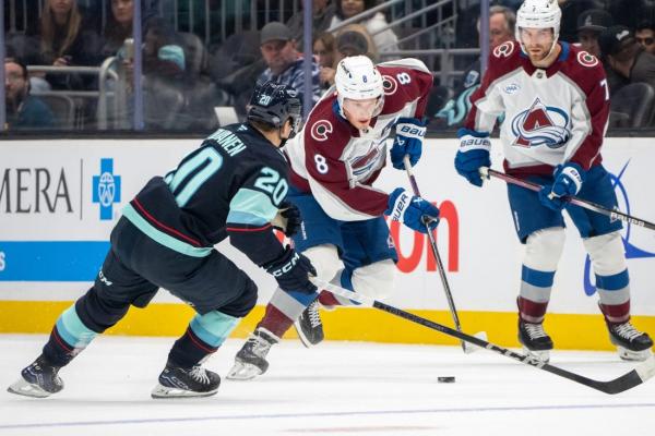 Joel Kiviranta’s two goals take Avalanche past Kraken