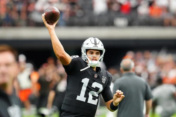 Reports: Raiders QB Aidan OâConnell (thumb) headed for IR