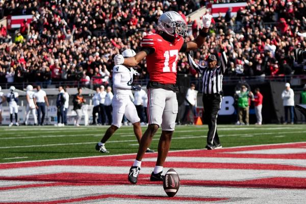 Aerial attack of No. 1 Ohio State buries Penn State