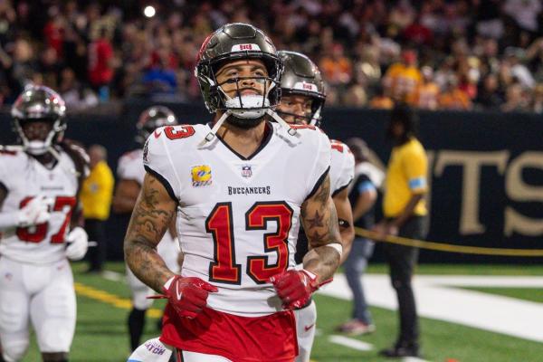 Bucs star WR Mike Evans (hamstring) misses practice