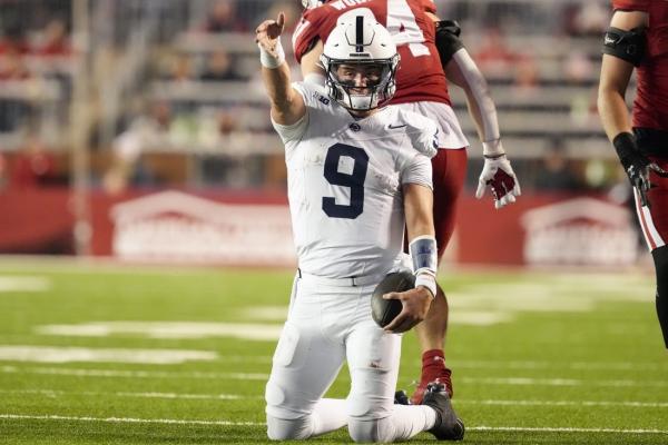 After Drew Allar departs, backup QB leads No. 3 Penn State past Wisconsin