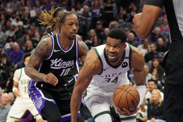 Giannis Antetokounmpo leads Bucks back from 14 down against Kings