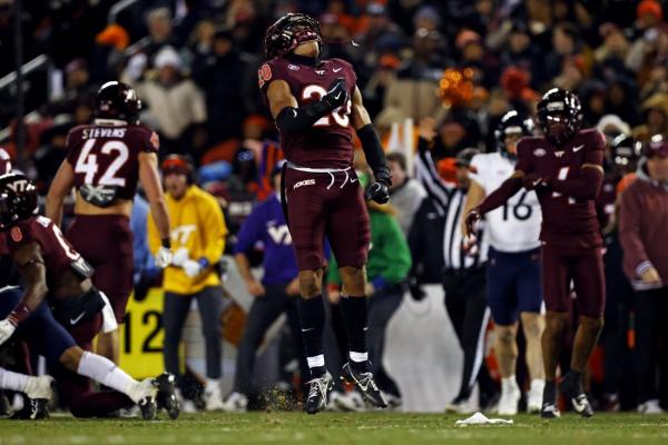 Virginia Tech LB Caleb Woodson arrested on DWI charge
