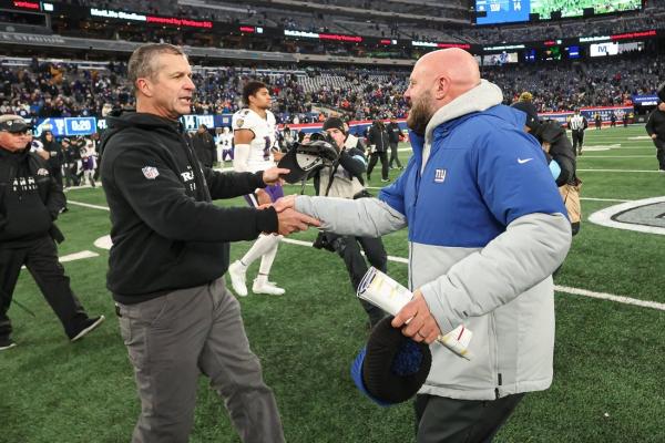 Giants land first in-person interview with John Harbaugh