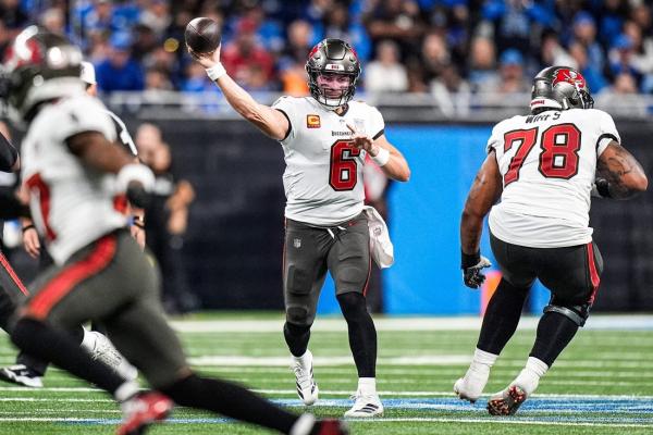 Bucs QB Baker Mayfield (knee) improving, NT Vita Vea (foot) injured