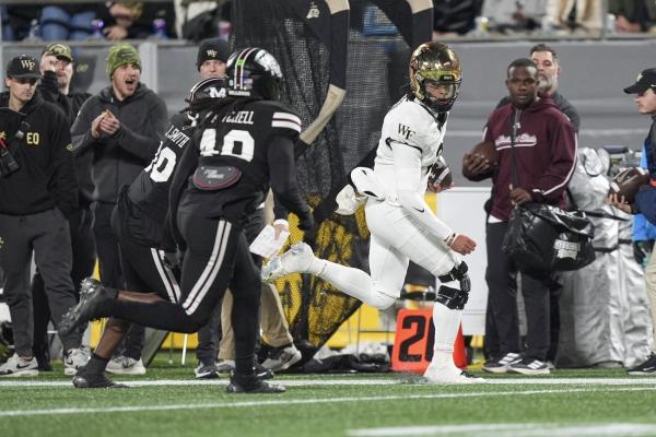 Robby Ashford (5 total TDs), Wake Forest outslug Mississippi State in Mayo Bowl
