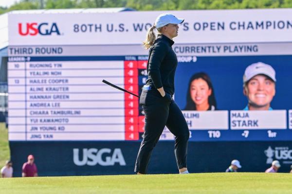 Maja Stark up 1 entering final round at U.S. Women’s Open