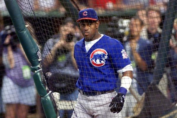 Decades later, Sammy Sosa hits Cubs spring training