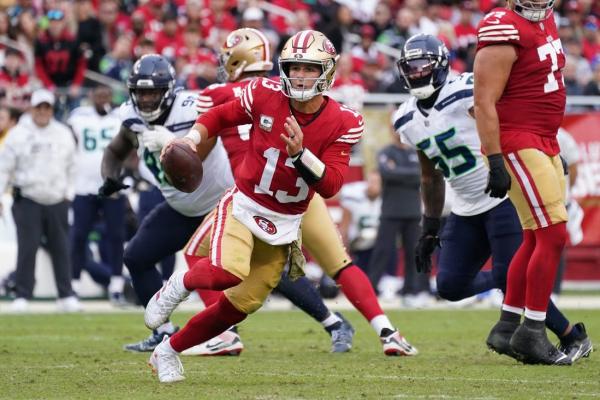 QB Brock Purdy active for 49ers against Bills