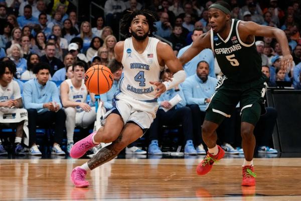 Michigan State blows late lead, but beats No. 12 UNC in OT