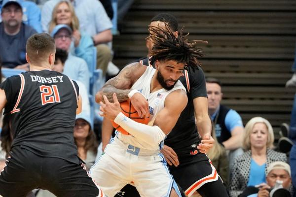 RJ Davis sets 3-point record as North Carolina beats Campbell