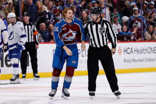 Avs rookie Matt Stienburg facing discipline for charging