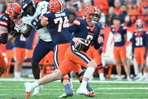 Kyle McCord airs it out as Syracuse soars past UConn