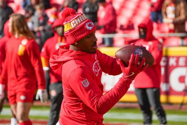 Chiefs WR Mecole Hardman won’t be activated off IR, ending season