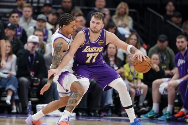 Lakers G Luka Doncic (leg contusion) ruled out vs. Clippers