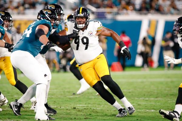 Steelers LB Alex Highsmith out, DT Derrick Harmon might debut