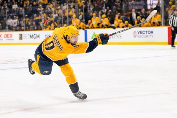 Filip Forsberg, Preds surging offensively with Ducks up next