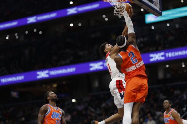 Thunder use balanced attack to hammer woeful Wizards