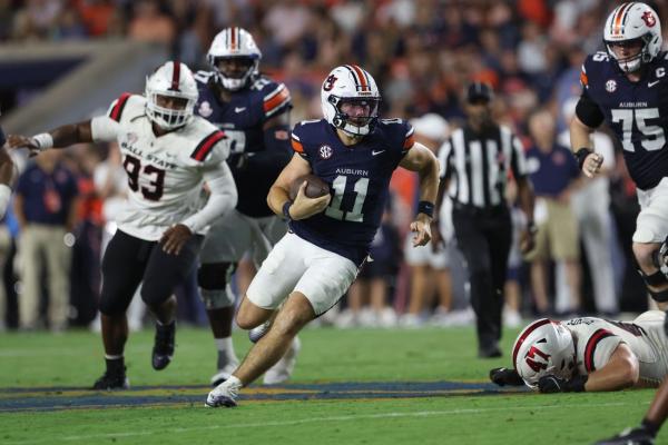 Dual-threat Jackson Arnold leads No. 24 Auburn vs. South Alabama