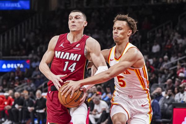 Dyson Daniels, Hawks go for two-game sweep of Heat