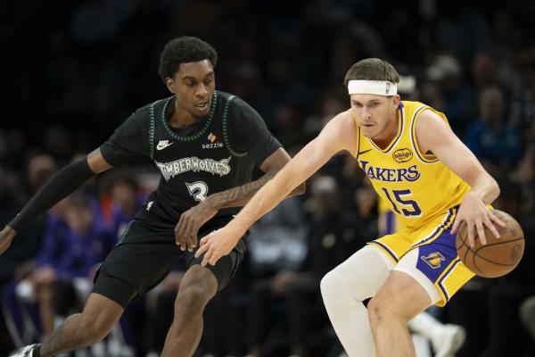 Austin Reaves’ buzzer-beater carries Lakers past Timberwolves