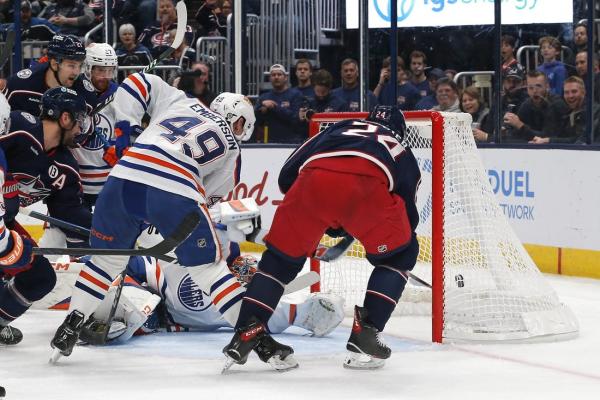 Oilers fall to Blue Jackets after losing Connor McDavid to injury